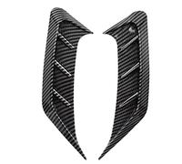 Rear Headlight Eyebrows Frame, Universal Carbon Fiber Style Trim for Car Tail Light Eyelids, Scratch Resistant ABS Side Eye Lid with Easy Peel - and - Stick Installation