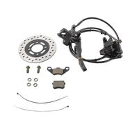 Rear Hydraulic Disc Brake Caliper High Sensitivity Accurate Heat for 50cc 70cc 90cc 110cc 125cc 150cc Quad Bike ATV Durable Easy to Install