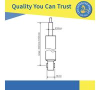 Rear KYB Shock Absorber For VW Golf Van 2013-2017 1.2 3448025