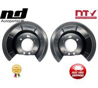 Rear L+R Brake Disc Dust Cover Back Plate Shield For FORD FOCUS MK2 11- C-MAX