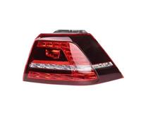 Rear Lamp Car Rear Tail Lights For VW For Golf 7 2013-2017 Brake Stop Assembly Anti-Collision Taillight Bend Lamp Accessories Indicator Light(Color 2 Outer,RIGHT)