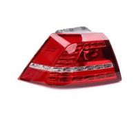 Rear Lamp Car Rear Tail Lights For VW For Golf 7 2013-2017 Brake Stop Assembly Anti-Collision Taillight Bend Lamp Accessories Indicator Light(Color 1 Outer,Left)