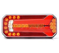 REAR LED COMBINATION LIGHT LAMP WITH PROGRESSIVE DYNAMIC SEQUENTIAL INDICATOR