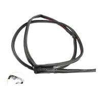 Rear Left and Right Door Rubber Weather Strip Seals Compatible with Sentra 2013-2019 - Part Numbers 82831-3RA0A-A11 and 82830-3RA0A-A11