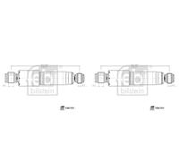 REAR LEFT AND RIGHT SHOCK ABSORBER 194191