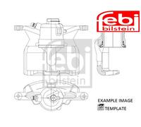 REAR LEFT BRAKE CALIPER 178168 FEBI BILSTEIN I