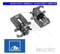 Brake caliper Fist-type Caliper 24.3414-1703.5 ATE for SKODA VW SEAT
