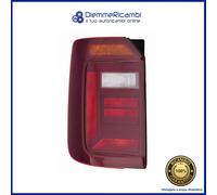 Rear Left Light 1 Port Dark Bottom For Volkswagen Caddy 15