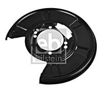 Rear Left Right Brake Disc Splash Panel FEBI Fits MERCEDES 06-16 2E0615311