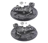 Rear Left & Right Steering Knuckle Assembly Replacement for E81 E82 E88 E87 E90 E91 E92 E93 33326774807 33326774808 Mazonda