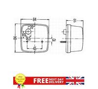 Rear Left/Right Tail Light For JOHN DEERE Series 94-99