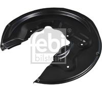 REAR LEFT SPLASH PANEL BRAKE DISC FITS: VW PASSAT B7 2.0 TDI 4MOTION/3.6 FSI