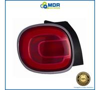 Rear Left Tail Light Chrome Frame - SX - for Fiat 500 L 2012->2017->