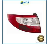 Rear Left White Red Headlight - for Renault Fluence 10->13->