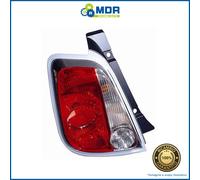 Rear Left White Red Headlight - SX - for Fiat 500 07>15
