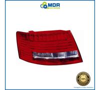 Rear Left White Red LED Tail Light - for Audi A6 2004->2008