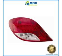 Rear Left White Red LED Tail Light - for Peugeot 207 06->