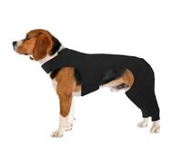 Rear Leg Sleeve Surgery Recovery Suit, Cone Alternative to Protect and Keep from Licking or Chewing Hind Legs, Ten Sizes, Veterinary Approved, X-Large, Blue (Black,M)