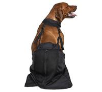 Rear Leg Trail Bag - Protective Back Leg Mobility Bag, Soft Recovery Suit for Injured or Disabled Dogs, Breathable Adjustable Design for L, Brownish Black, Se référer au descriptif, Refer to