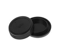 Rear Lens Body Cap Camera Cover Mount For Protection Black For Olympus OM SLR Camera Accessories Cap Hood Cover Rear Lens Body Hot Shoe Protector Bundle Front Set Screw Mount
