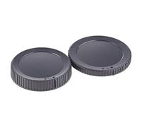 Rear Lens Body Cap Camera Cover Set Screw Mount For Protection Black Replacement For Z Z7 Z6 M Hood Hot Shoe Protector Bundle Front Set Screw Mount Webcam Shutter Protect Hood