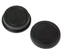 Rear Lens Cap + Housing Cap Compatible with Micro 4/3 Cameras from Olympus Panasonic Leica Sigma e.g. OM-D E-M10 Mark III Pen-F DC-G9 DC-GH5