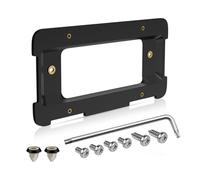 Rear License Plate Holder Base Mount Bracket Compatible with BMW 1/2/3/4/5/6 Series X1 X3 X4 X5 X6 Z4, Replacement for 51187160607 511882380615 Tag Frame Holder Trunk Mount Adapter