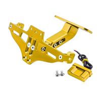 Rear License Plate Holder Bracket With Light Tail Tidy Mount Eliminator FOR Yama&ha XJ6 XJ 6N XJ6F 2009-2017 XJ6N Plate Frame(Gold)