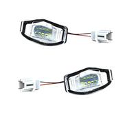 Rear License Plate Lamp For Civic 2006 2007 2008 2009 2010 2011 2012 For Accord 2003-2017 For Odyssey 2000 2001-2004 White LED License Plate Light