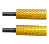 Rear Liftgate Trunk Strut Shock For Subaru For Legacy For Bf5 1989-1993 Shock Absorber Damper Rods Rear Tailgate Boot Gas Struts Lift Support(Carbon Fiber Yellow)