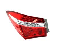 Rear Light Assemblies Taillights Rearlamp For Toyota For Corolla 2014-2018 Rear Tail Light Outside Inside Turning Signal Brake Lamp Warning(Red,Outer Left)
