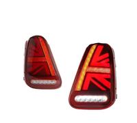 Rear light assembly 2PCS LED Tail Light with Brake for reverse Sequential Amber Turn for signal for BMW for Mini for Cooper(2PCS Red)