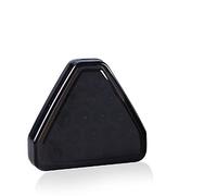 Rear light assembly Car Brake Tail Light Triangle Red Reversing Stop Flash Warning Fog Lights Anti-collision Auto For Signal Lamp Universal 12v(BLACK)