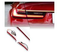 Rear Light Assembly For BMW 3 Series G20/G28 2020-2022 Through Rear Taillight LED Dynamic Flowing Lights Brake Turn Signals(1st G - silvery)