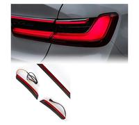 Rear Light Assembly For BMW 3 Series G20/G28 2020-2022 Through Rear Taillight LED Dynamic Flowing Lights Brake Turn Signals(1st G - Black)