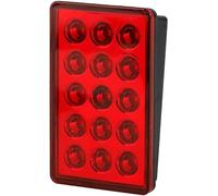 Rear light assembly Universal Shell Pilot Light Car Rear Spoiler Brake Tail Red Strip Stop