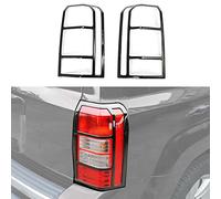 Rear Light Cover Rear Light Protector Compatible with Jeep Patriot 2011-2015 (Black)