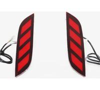 rear light For Honda For City 2020-2022 1Pair Auto Lighting LED Rear Fog Lamp Bumper Light Brake Light Turn Signal Light