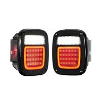 Rear Light For Jeep For Wrangler CJ TJ YJ JK 2pcs Set 83 For LEDs Universal Tail Lights Brake Reverse Lights Car Taillights