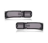 Rear light housing Compatible With Chevy For Chevelle For Malibu 1966 2Pcs No Bulb Rear Bumper Tail Light Turn Signal Light Housing Car Accessories(Smoked Lens)