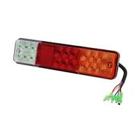 Rear Light Indicator Lamp 2Pc For Forklift Rear Taillight Reverse Steering Brake Headlight Truck Trailer Tractor Tail Lamp 10-80V Led Tricolor Turn Signal Tail Lights