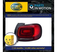 Rear Light Lamp fits CITROEN C3 AIRCROSS Mk2 1.5D Right 2018 on Back Hella New