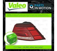 Rear Light Lamp fits VW GOLF Mk7 1.2 Right 16 to 17 Back Valeo 5G0945096Q New