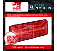 Rear Light Lamp Left 1001021 Febi Back 90019264 1471173 Top Quality Guaranteed