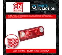 Rear Light Lamp Left 193021 Febi Back 1098896 Genuine Top Quality Guaranteed New