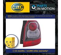 HELLA 2SK 354 035-011 Rearlight - Bulb - White / Red - left