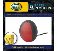 HELLA 2SB 959 821-601 Rearlight - EuroLED - LED - 24/12V - mounting/Bolted - Lens Colour: Red - LED colour: Red - Cable: 2500mm - Plug: open cable ends - left/right - Quantity: 1