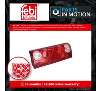Rear Light Lamp Right 193020 Febi Back 2556951 1157245 1261832 Quality New