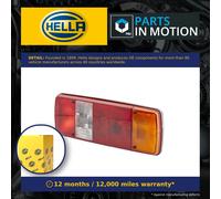 Rear Light Rear Lamp - Black Plastic Body - Right HELLA 2VP 003 567-121