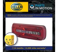 HELLA Tail Light Rear Lamp Assembly Right Fits DAF MAN TATRA 2VP 012 381-061